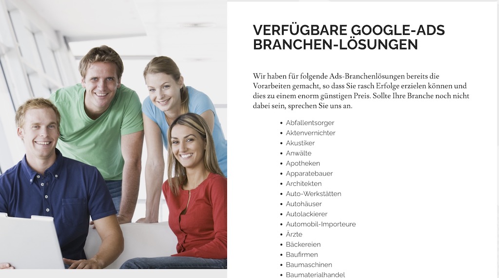 Spiegelstriche als Voraussetzung für ein hervorgebonenes Snippet