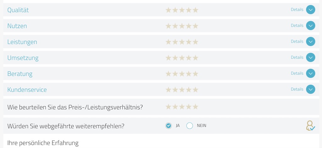 alternative plattform für bewertung von kunden