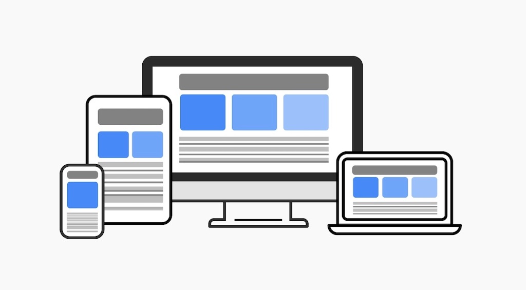 Responsives Design Beispiele für verschiedene Bildschirmgrößen