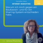 Podcast-Cover mit Simone Pfrommer, die informative Gespräche über Unternehmerstrategien und Innovationen führt.